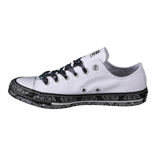 CONVERSE x Miley CYRUS 'Chuck Taylor All Star OX' - weiß/schwarz - EUR 40 - NEU - Bild 2 von 4