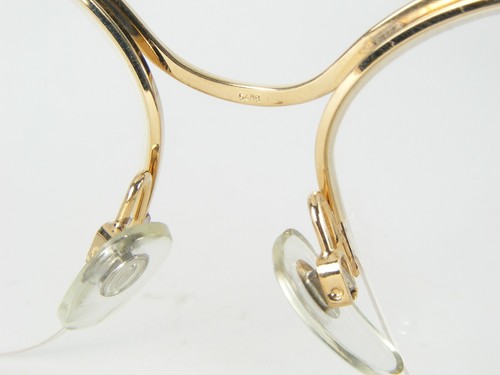 ESCHENBACH HERA 003 GOLD EYEGLASSES GLASSES METAL FRAME LUXOTTICA 54-18-130mm - Picture 10 of 12