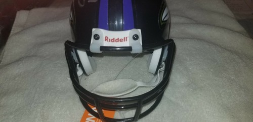 MINI CASCO KYLE BOLLER RAVENS AUTÉNTICO AUTÓGRAFO FIRMADO A MANO ADN PSA - Imagen 4 de 4