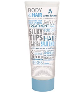 Anna Lotan Silky Tips Leave On Treatment Gel For Dry Damaged Hair