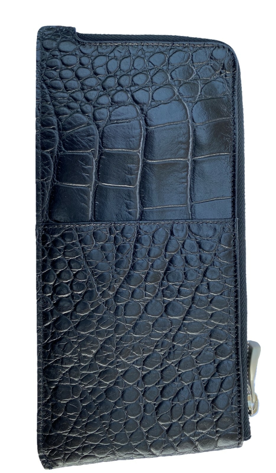 Exclusive ALEXANDER McQUEEN TRAVEL WALLET Samsonite Black LABEL Leather Black image 9