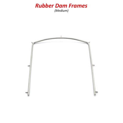 Rubber Dam Frame for Framing Dental Dam, Endodontics Sizes Small, Medium, Large - Picture 3 of 4