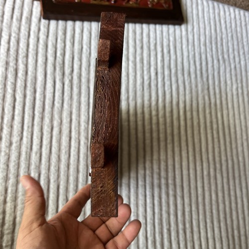 Targa cinese vintage in legno intagliato perfette condizioni misure 14,5” x 7” - Foto 11 di 14