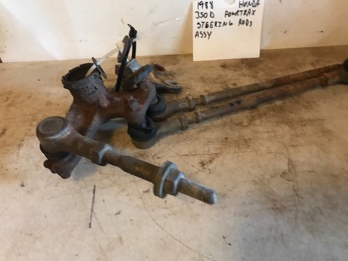 Honda 350d Fourtrax 1988 Steering Tie Rod Ends With Pitman Arms Good Used - Picture 5 of 12