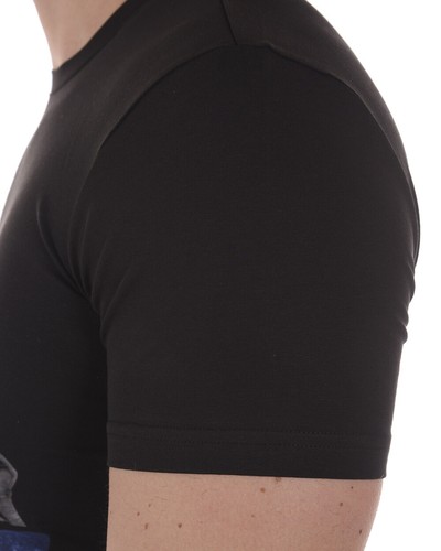 Versace Jeans T-Shirt Sweatshirt EXTRASLIM Man Black B3GRA73A 899 SzXL MAKEOFFER - 第 9/11 張圖片
