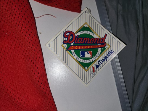CAMISETA DE BÉISBOL CCINNATI REDS ROJA MAJESTUOSA BP GRANDE NUEVA CON ETIQUETAS - Imagen 8 de 16