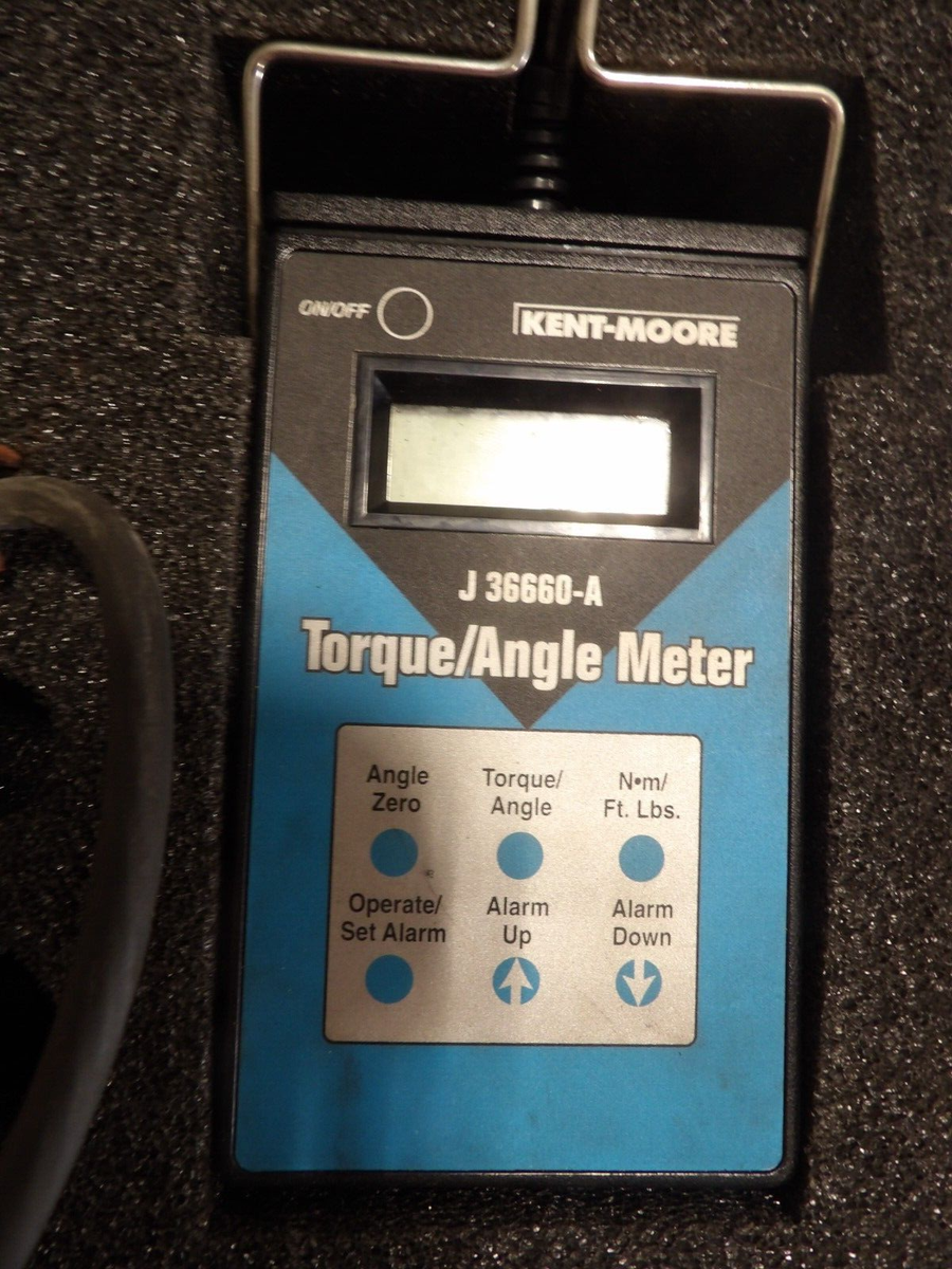 KENT MOORE TOOL J-36660-A TORQUE ANGLE METER (PARTS ONLY) | eBay KENT MOORE TOOL J-36660-A TORQUE ANGLE METER (PARTS ONLY) | eBay