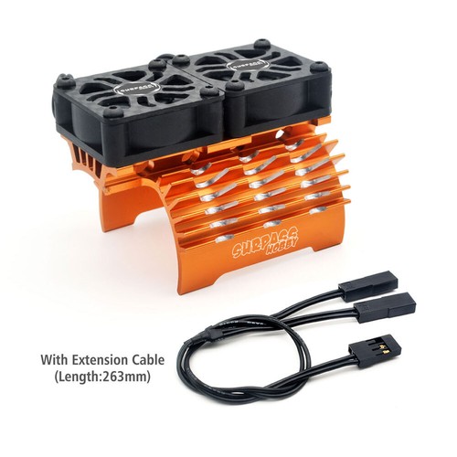 SURPASS RC Motor Cooling Fan Heatsink for 1/8 1/10 RC Car 380 540 40 56 Motor - Picture 69 of 93