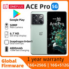 OnePlus Ace Pro 10T 5G 256GB+16GB 50MP 5G Unlocked Global Android Smartphone New