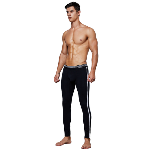 Seobean Para Hombre Cálido Largo Johns Ropa Interior Algodón Legging Pantalones Térmicos - Imagen 2 de 6