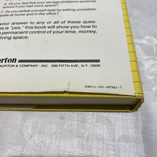 GETTING ORGANIZED by Stephanie Winston (Hardcover 1978) W.W. Norton 1st Edition - Picture 9 of 10