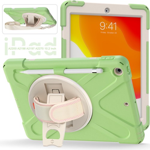 Heavy Duty Armor Holder Case+Hand&Shoulder Strap For iPad Mini 4/5 Pro 11 Air 4 - Picture 32 of 81