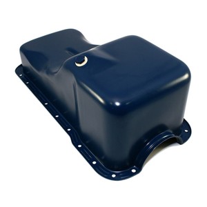 Blue-Oil-Pan-Front-Sump-69-81-SBF-Ford-351W-Stock-Capacity-Small-Block