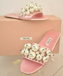 miu miu pearl flats