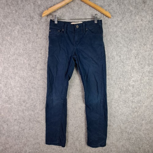 Levi's 511 Pants Boys 10 Regular 25 x 25 Blue Slim Zip Fly Casual Pockets 6652 - Picture 13 of 19
