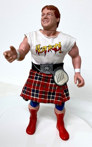 Figurina Rowdy Roddy Piper completa WWF Wrestling 1985 LJN vintage 16" ALTA QUALITÀ - Foto 9 di 11