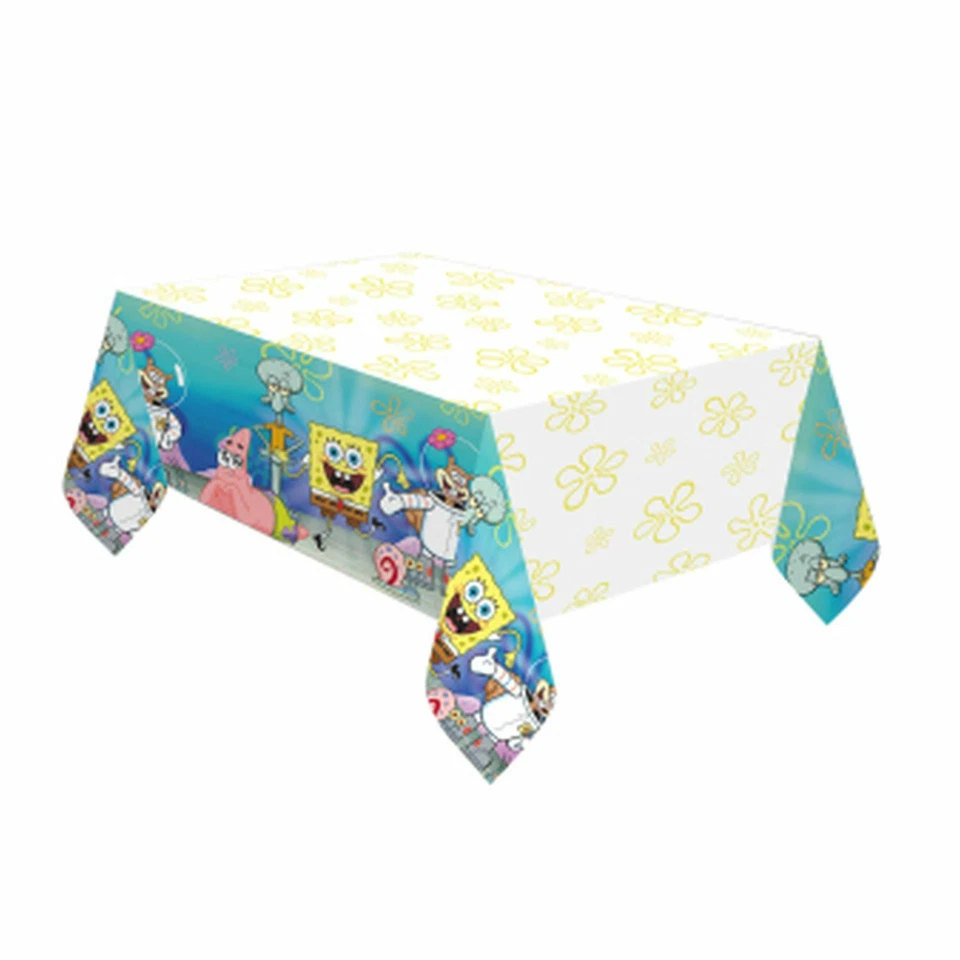 Nappe Papier Bob l'Eponge 120 x 180cm - Photo 1/1