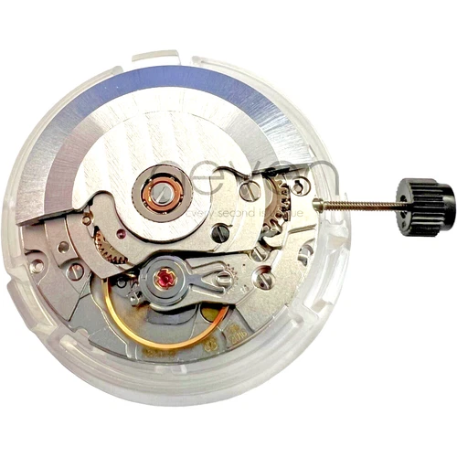 ETA - MOVEMENT - SWISS MADE- 2824  - AUTOMATIC - BLACK DATE - DECORATED ROTOR