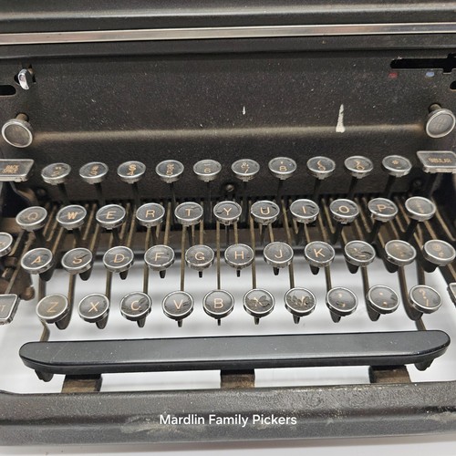 Royal KMM Schreibmaschine Magic Margin Touch Control Schwarz Vintage Made in USA - Bild 2 von 13