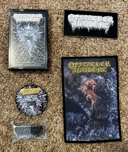 Of Feather and Bone - Sulfuric Disintegration cassette tape box set OOP rare - Picture 4 of 5