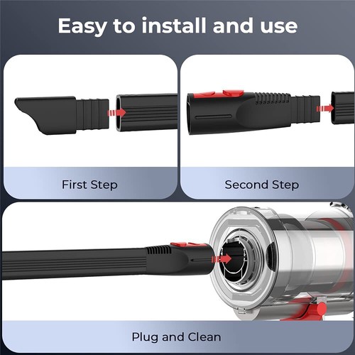 PER DYSON V7 V8 V11 CORDLESS parte aspirapolvere fessura flessibile lunga strumento spazzola flessibile - Foto 5 di 8