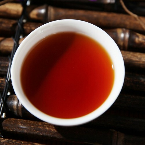 2020 China Tee 7581 reifer Puer Tea Brick Shu Pu-erh Tea Brick 250g Box Zhong Cha - Bild 5 von 8