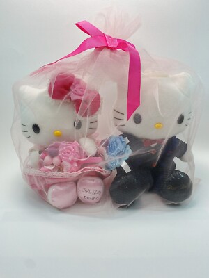 Hello Kitty Pink Daniel Sanrio NTT Denpo 2014 Plush 8
