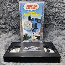Thomas & Friends Thomas Snowy Surprise VHS 2003 Tape Alec Baldwin Train Tank