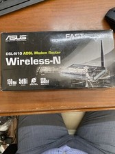 ASUS DSL-N10 ADSL Modem Router Wireless-N Wi-Fi WiFi Wireless ADSL Wireless-N