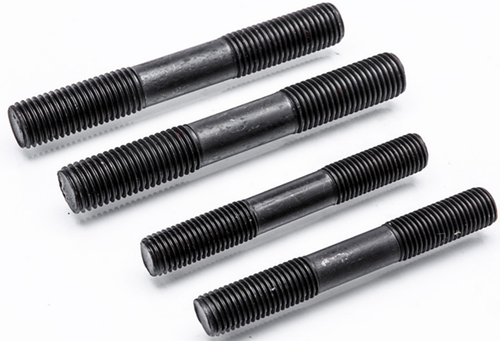4pcs M8*1.25*75mm Black Oxide Steel Double End Threaded Studs - Picture 2 of 6