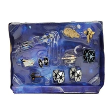 Star Wars Hero and Villain Starships 11 Pack W/ 2 Golden Hot Wheels Damaged Box