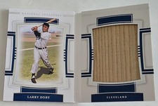 LARRY DOBY 2020 National Treasures Legendary Jumbo Material Booklets /25