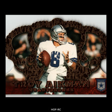 1996 Pacific Crown Royale Troy Aikman HOF #CR-100 Mint
