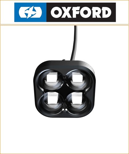 Oxford Cube Lights EL383 E-Marked DRL Peugeot Speedfight 3 125 AC Darkside 2015 - Bild 3 von 7