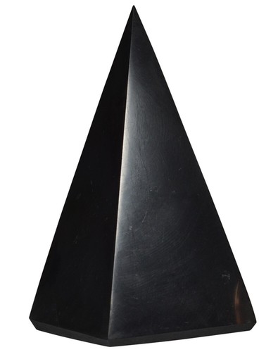 Shungite World Shungite Pyramid Alto - Varios tamaños (pulido o sin pulir) - Imagen 10 de 37