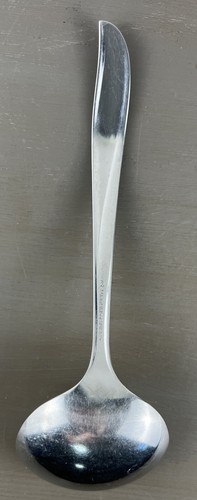 1 Oneida Community TWIN STAR Stainless Solid Gravy Ladle - Picture 4 of 4