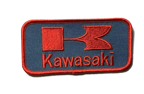 Kawasaki patch KZ patch motorcycle patch iron or sew on kz KZ patch 4" wide x 2" - Picture 2 of 3