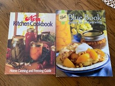 Ball Blue Book Guide to Preserving & Kerr Kitchen Cookbook Canning