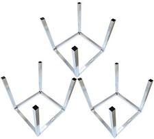 3 Pack of 12" Turkey Drying Rack 12 Station, Poultry Shrink Bag Processing Stand