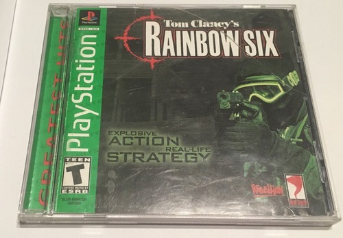 Tom Clancy's Rainbow Six (Sony PlayStation 1, 1999) PS1 PSX COMPLETE - Bild 1 von 4