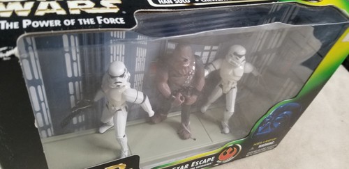 NEW Star Wars POTF-Death Star Escape (Han/Chewbacca/Luke) 3.75" Action Figures - Picture 2 of 3