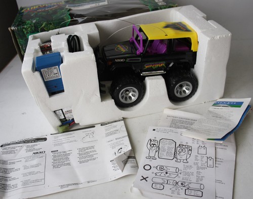 RARE VINTAGE 90'S NIKKO SURVIVOR JEEP SUPER OFF ROADER R/C NEW UNUSED NOS ! - Picture 6 of 12