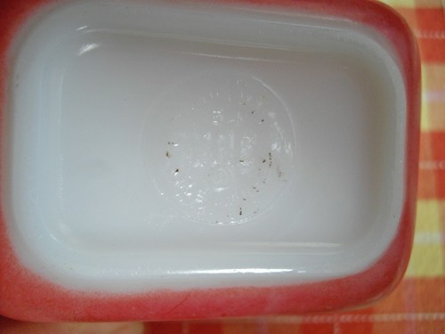 Tarro de refrigerador rojo pequeño vintage PYREX 501 ~ U-ELIGE ~ - Imagen 31 de 31