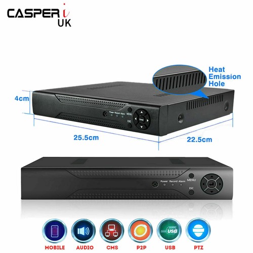 Grabadora de video digital 4 8 16 32 canales 2MP-5MP CCTV DVR AHD 1920P VGA HDMI BNC - Imagen 2 de 15