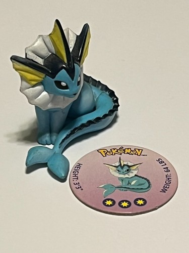 Tomy Pokémon EEVEE, FLAREON, VAPOREON, JOLTEON Figuren & POGs - TOMY CGTSJ -VTG - Bild 10 von 24