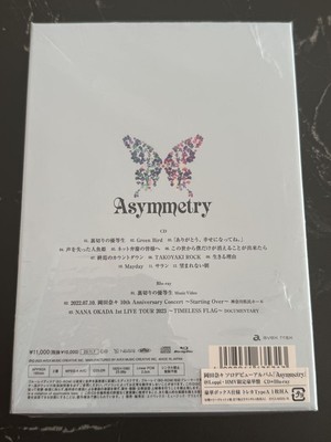 NANA OKADA Asymmetry DVD トレカ有り NANA OKADA Asymmetry DVD トレカ有り NANA OKADA Asymmetry DVD