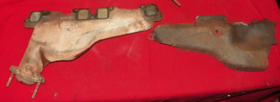 Buick GS 455 1970 1971 1972 colector de escape lado del conductor 1233451 Foto 3 de 4