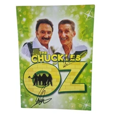 The Chuckle Brothers Autographed Theatre Program Chuckles of Oz Signed