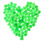 100Pcs Luminous Stones Glow in The Dark Garden Pebbles Rocks Fish Tank Decor
