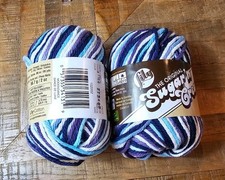 Lily Sugar 'N Cream Cotton Yarn 2oz Moondance Lot of 2 NEW NWT 100 Cotton